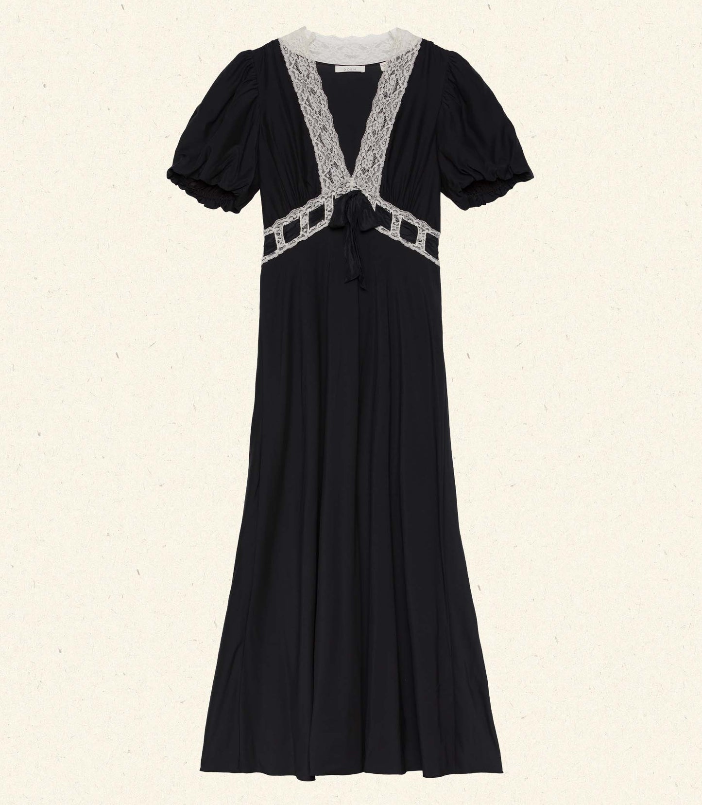 AUGUSTINA DRESS -- BLACK