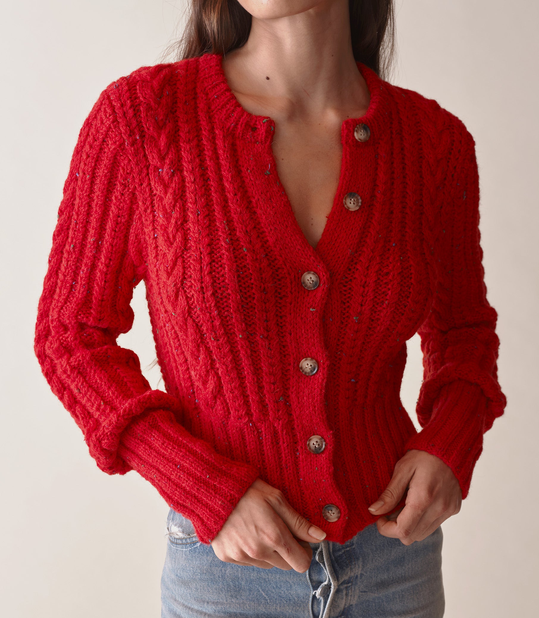 Wallis 2024 red cardigan