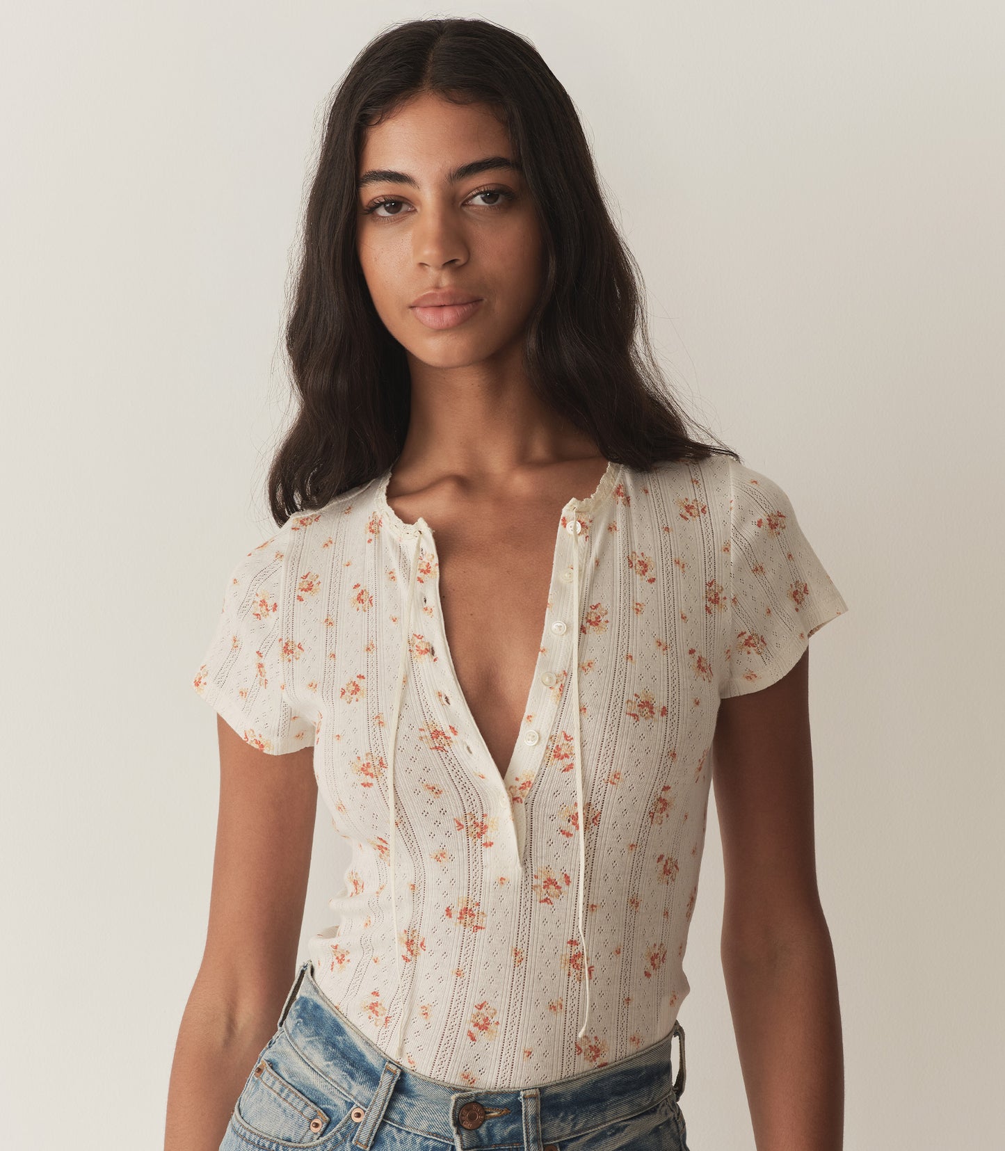 BRIE TEE -- FRENCH MARIGOLD