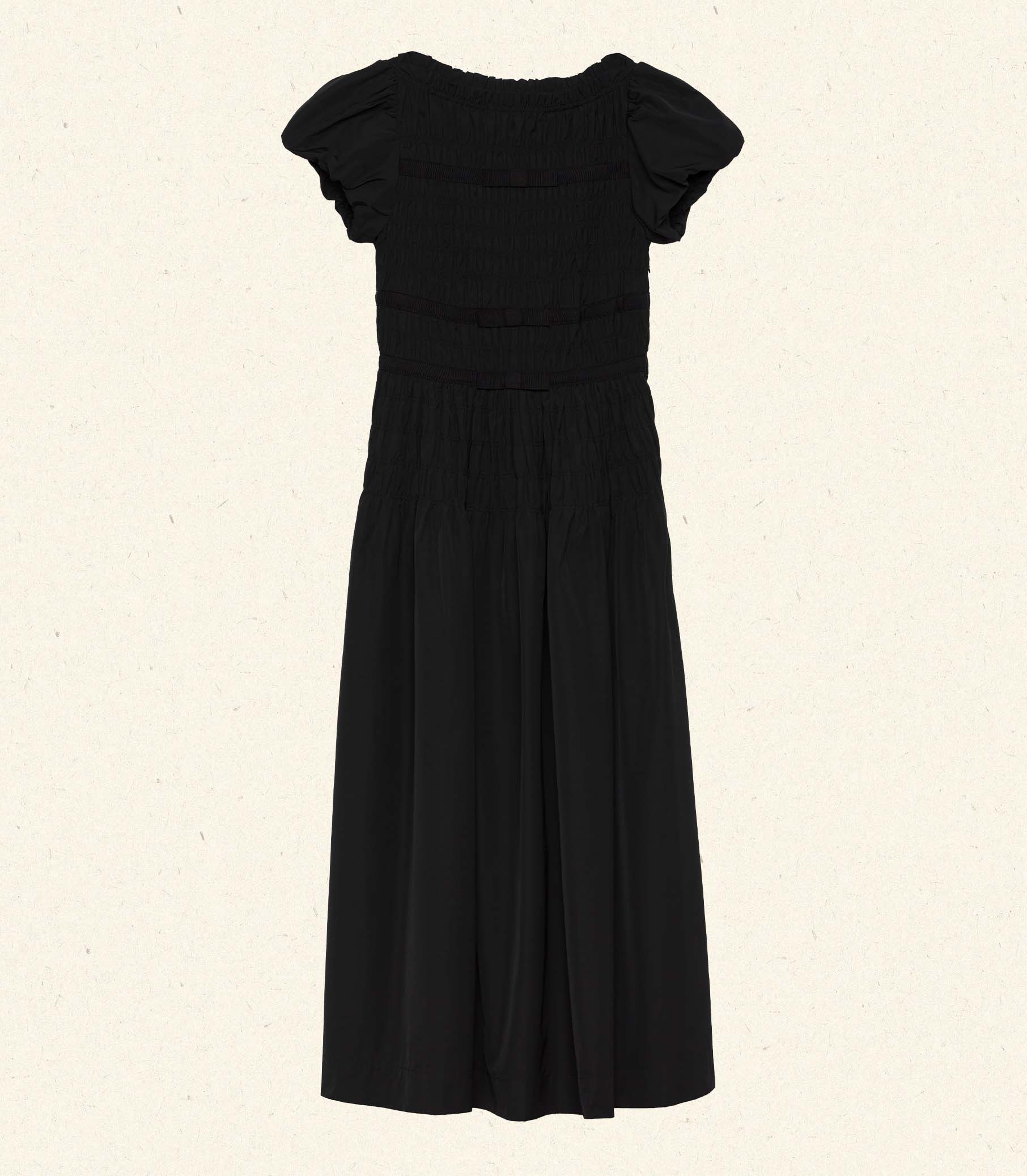 FRANCETTA DRESS -- BLACK view 7