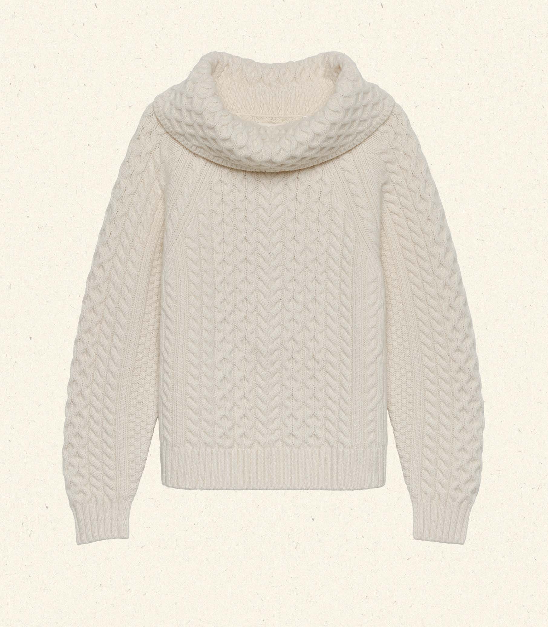 GILLIAN SWEATER -- IVORY view 5