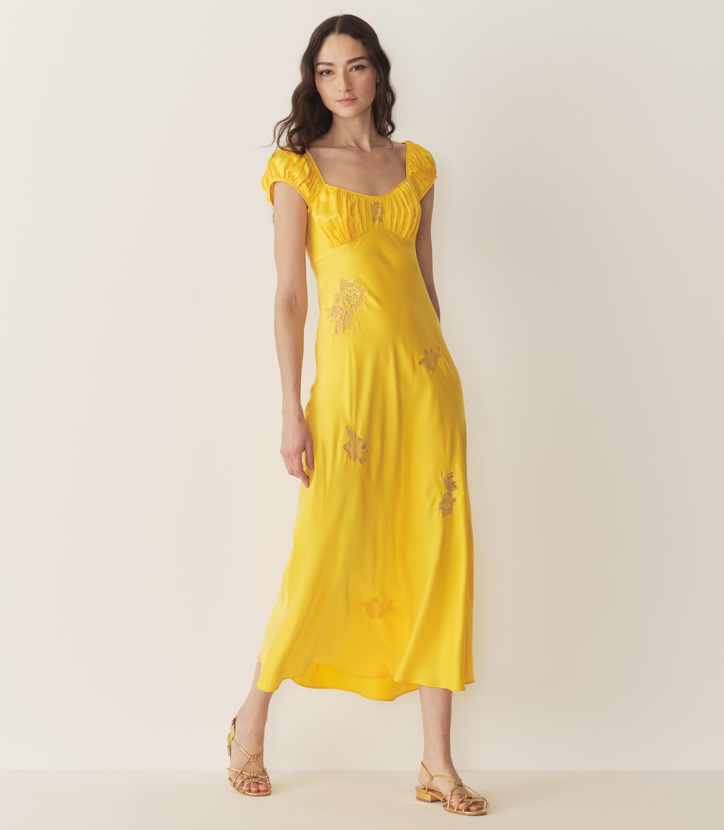 GWENDOLYN DRESS -- DAYLILY