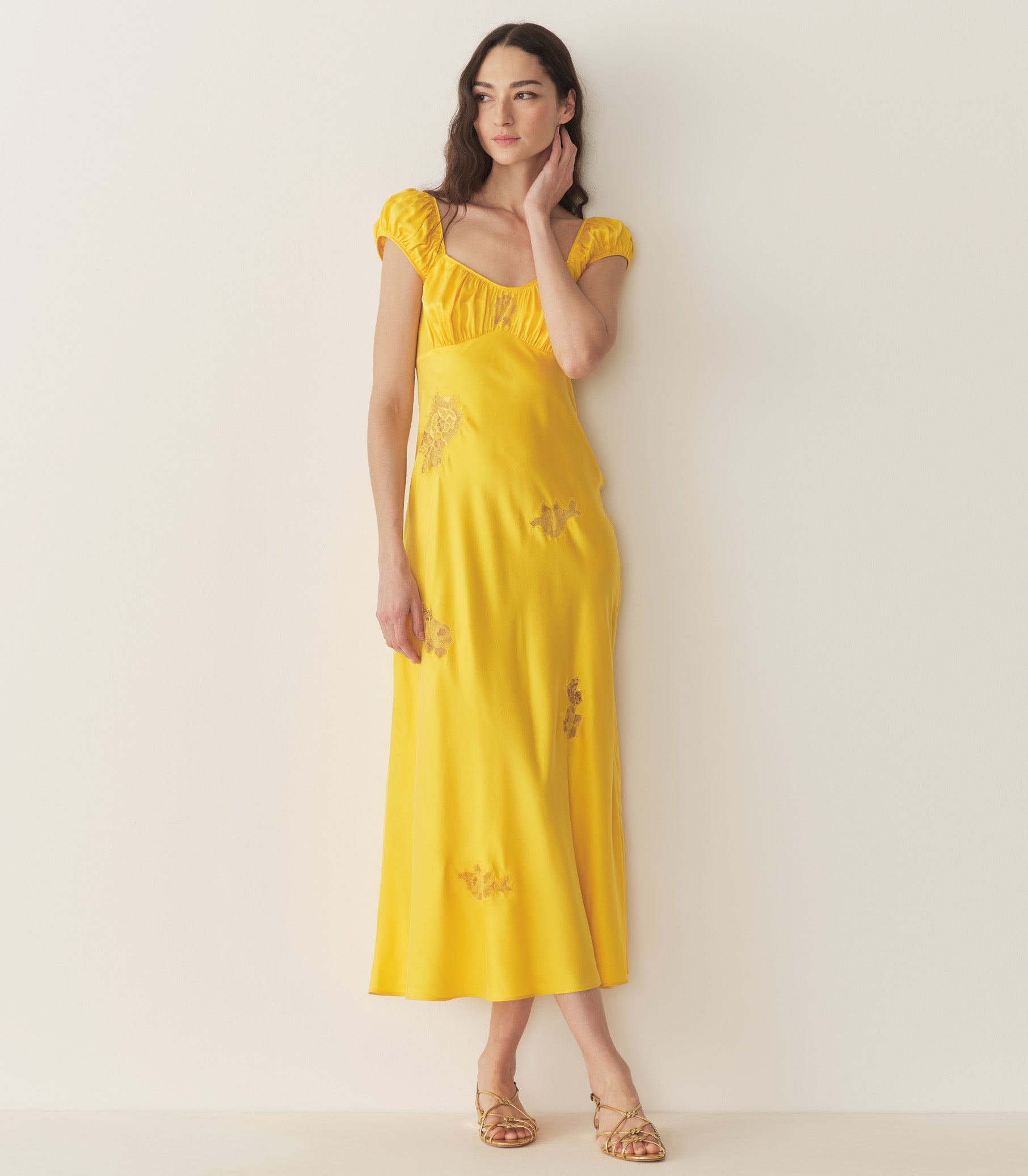 GWENDOLYN DRESS -- DAYLILY