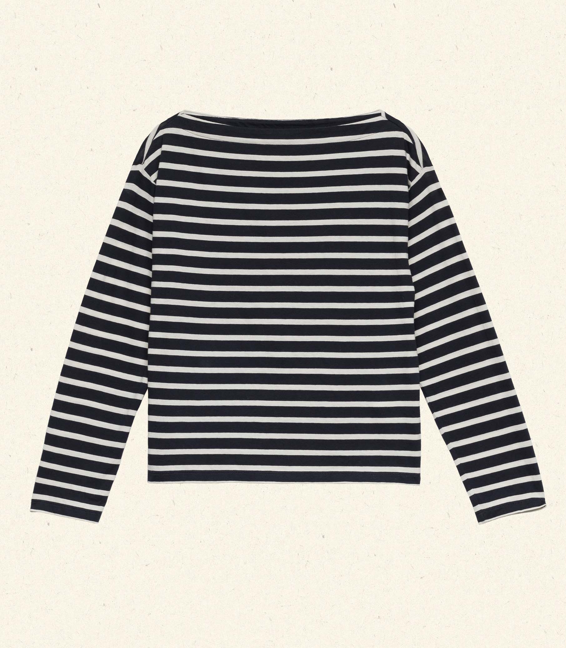 IRENE TEE -- BRETON STRIPE view 7