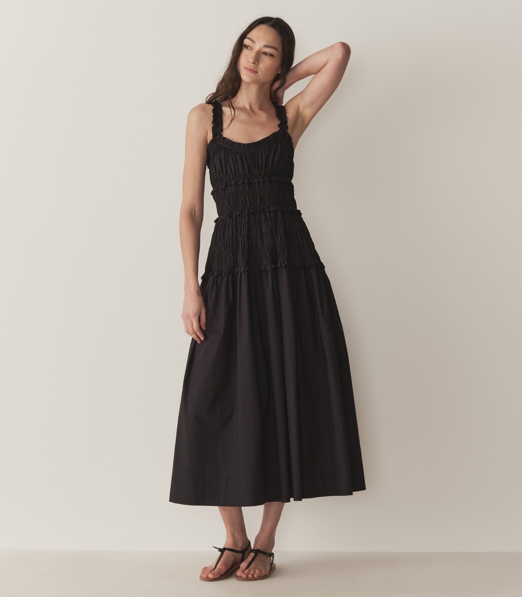 MARIANNE DRESS -- BLACK