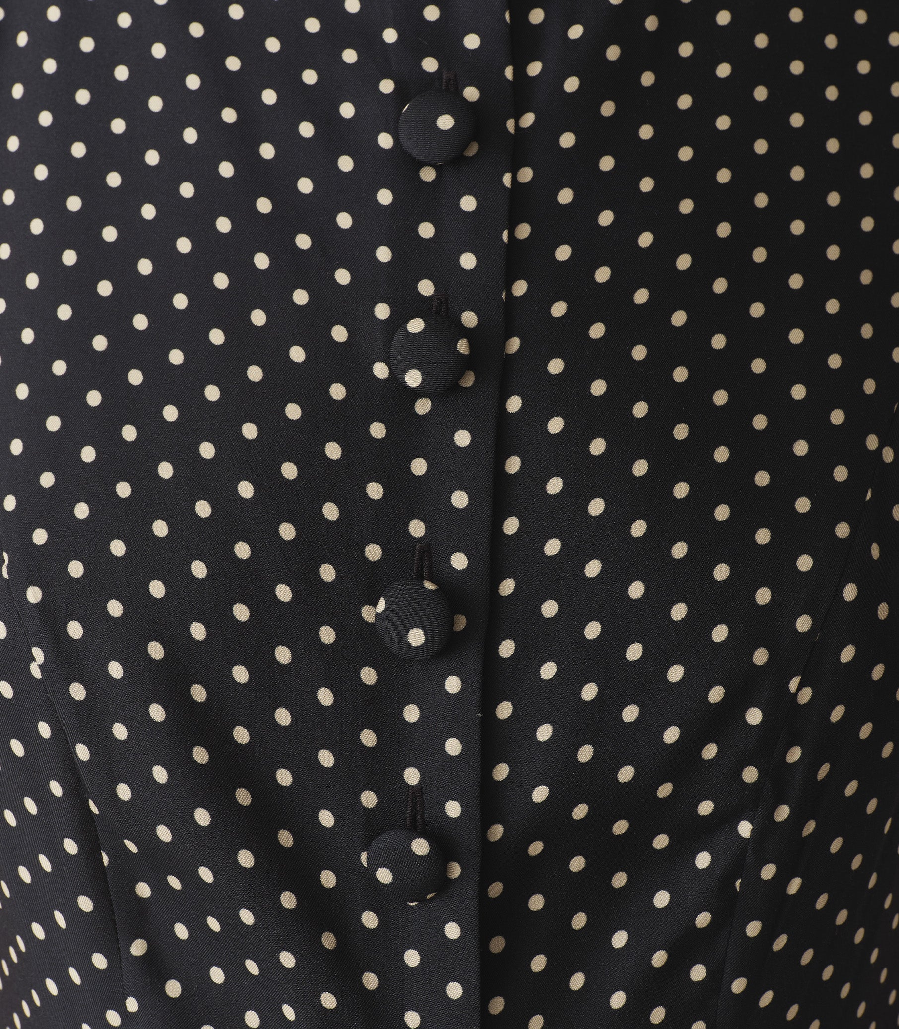 MONETTE DRESS -- HEPBURN DOT view 3