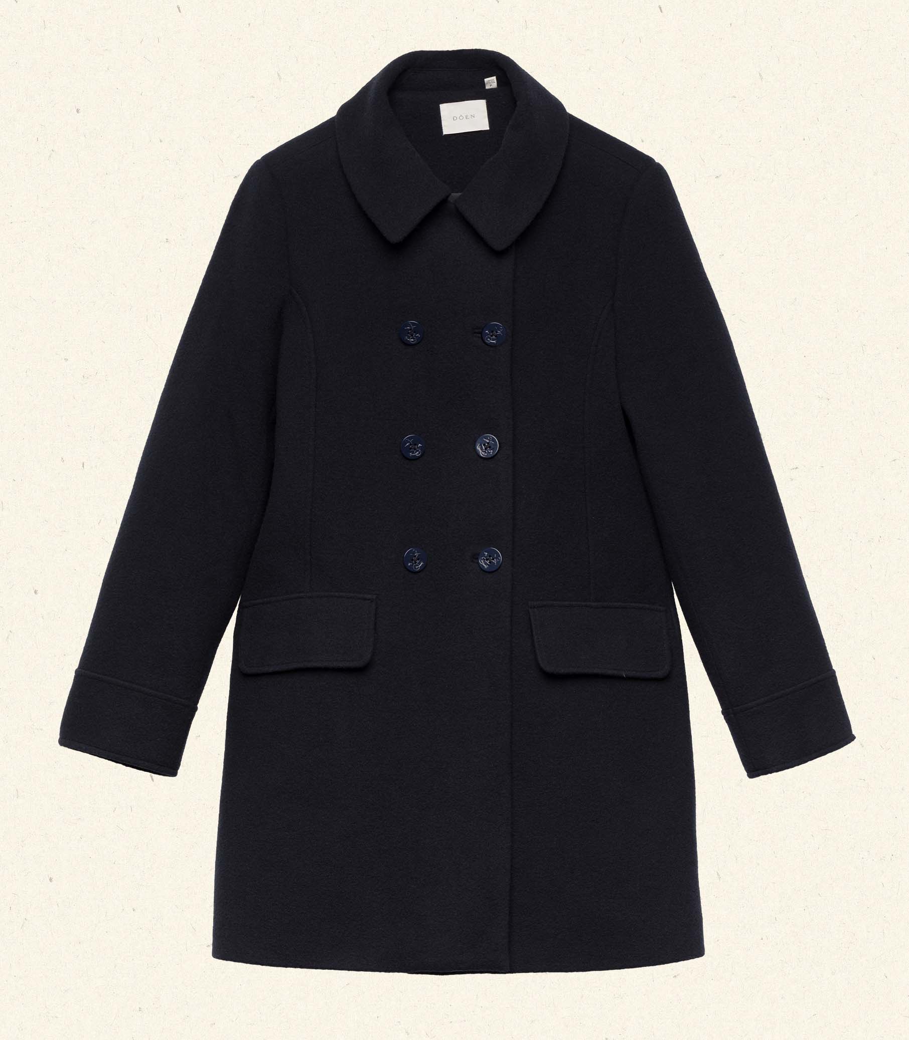 WAYFARER COAT -- DEEP NAVY view 6